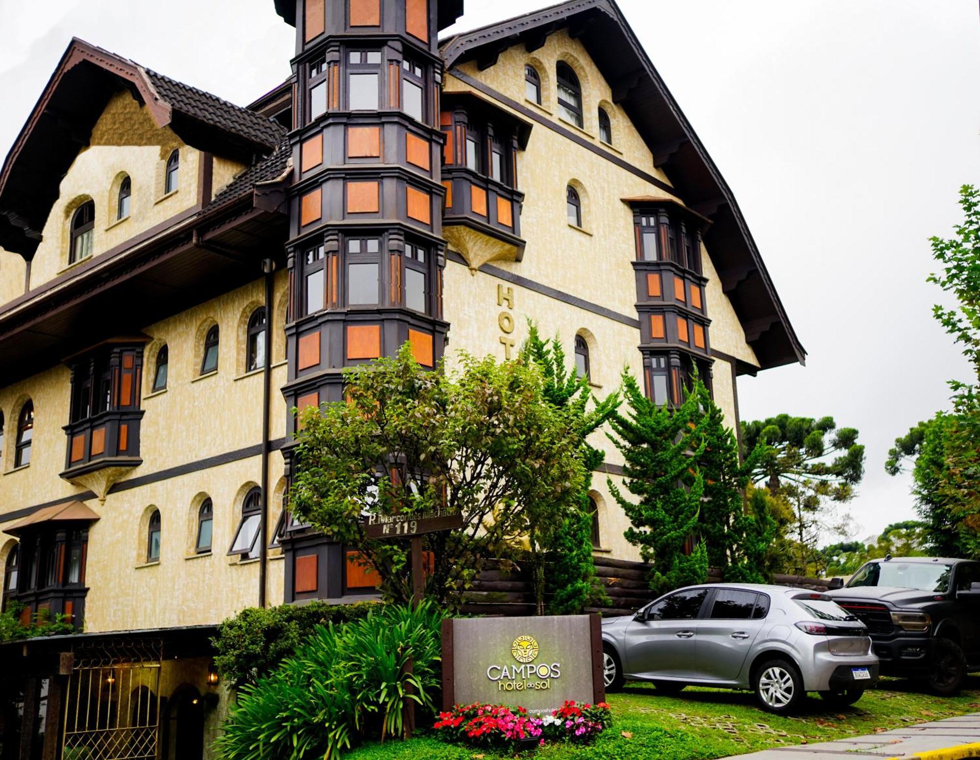 Campos Hotel Do Sol Campos do Jordao Dış mekan fotoğraf