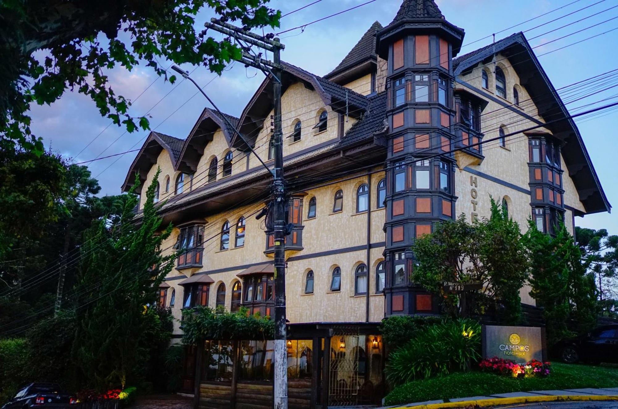 Campos Hotel Do Sol Campos do Jordao Dış mekan fotoğraf