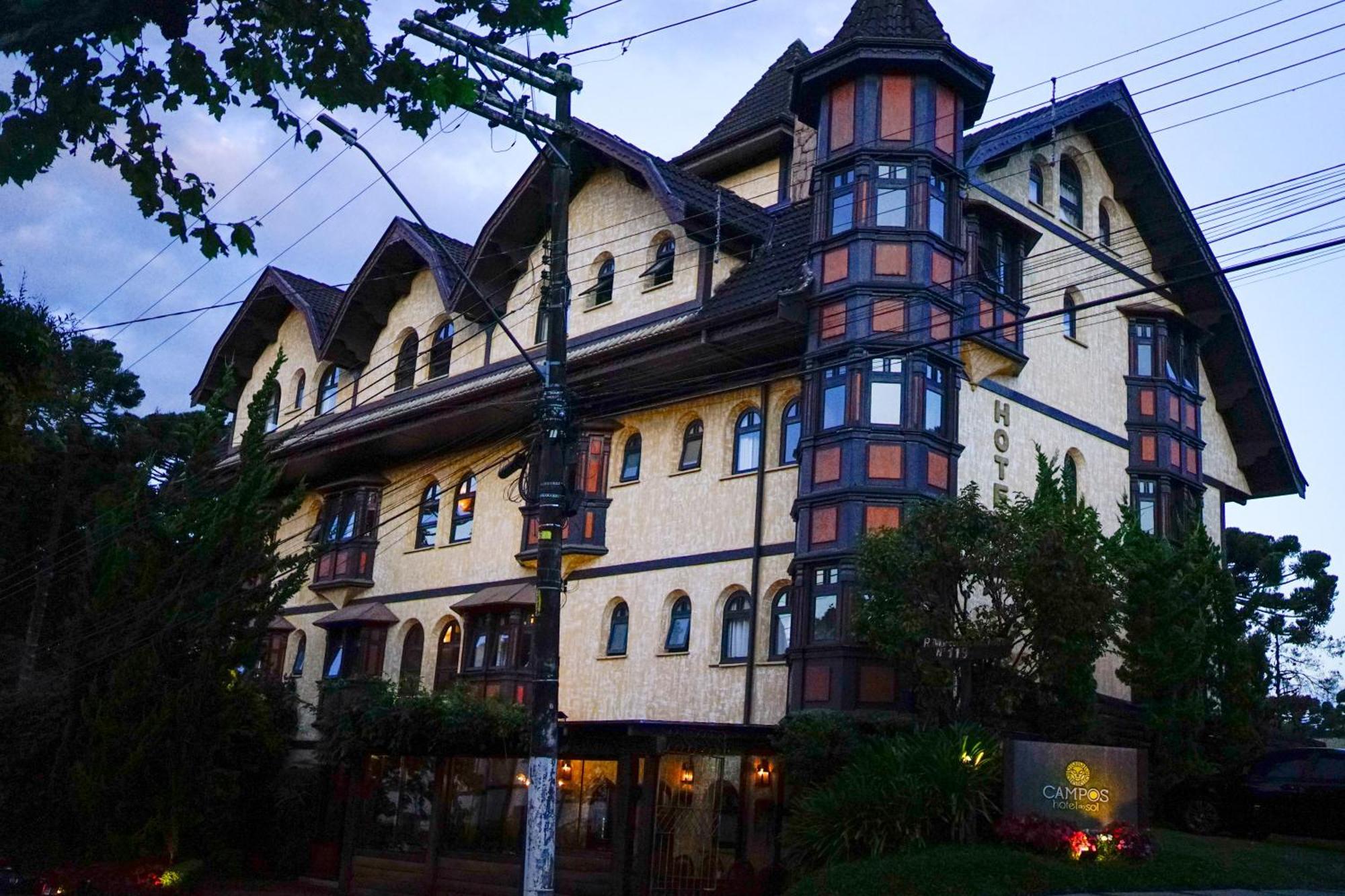 Campos Hotel Do Sol Campos do Jordao Dış mekan fotoğraf